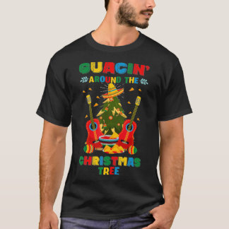 Camiseta Papai Noel ou Guacin mexicanos no Natal
