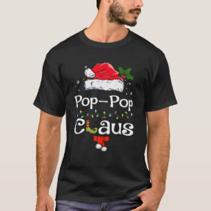 Camiseta Papai noel Pop de Pop de de Natal Correspondente a