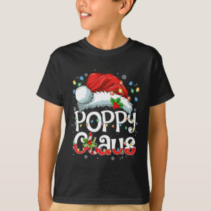 Camiseta Papai Noel Poppy Claus Natal Família Correspondênc