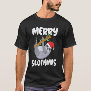 Camiseta Papai Noel Presentes de Dezembro Rena Slothmas Ch
