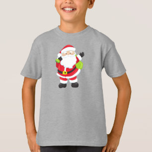 Camiseta Papai Noel, presentes, presentes, Natal, Natal