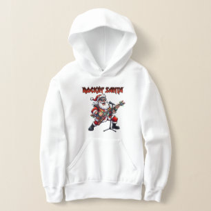 Camiseta Papai Noel Rockeiro no Natal