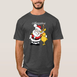 Camiseta Papai noel & Rudolph: Codependent