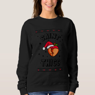 Camiseta Papai Noel Santarrico de Natal Levantamento de Pes