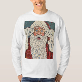 Camiseta Papai Noel Surpreso