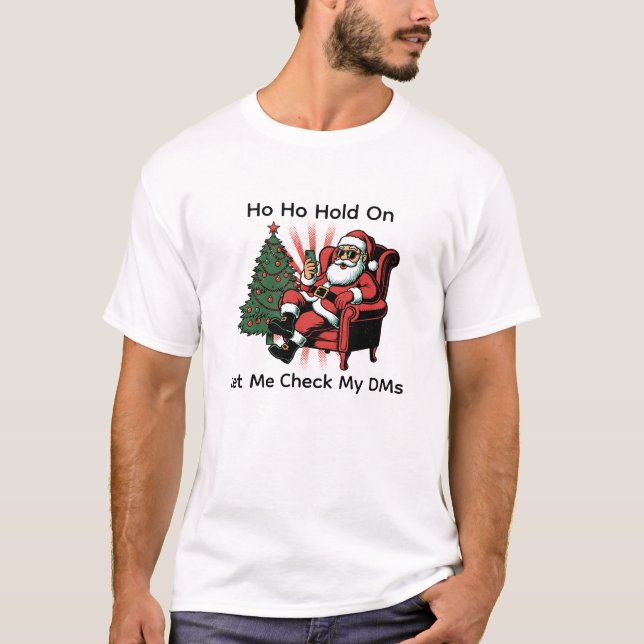 Camiseta Papai Noel Swag (Frente)