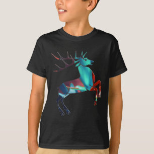 Camiseta Papai Noel Tem Muitas Rebeldes - Tulip Reindeer