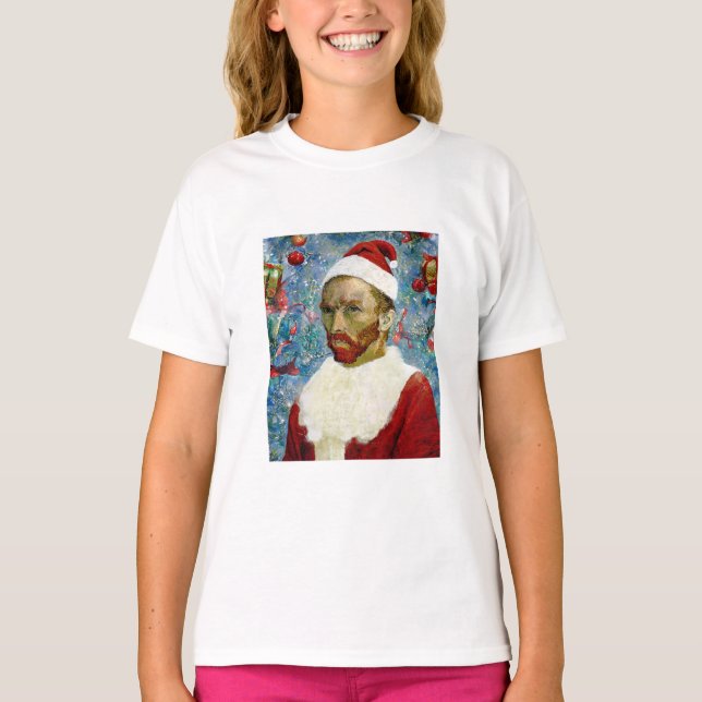 Camiseta Papai Noel, Van Gogh (Frente)
