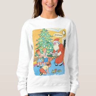 Camiseta Papai Noel Vintage Engraçado - Tanto Faz.