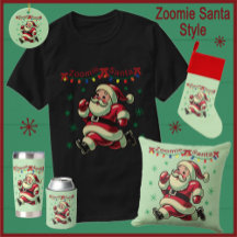Papai Noel Zoomie Natal