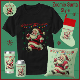 Camiseta Papai Noel Zoomie Natal