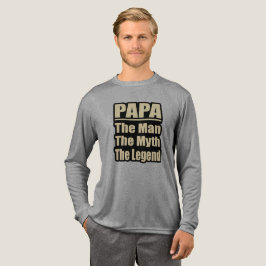 Camiseta Papai, o homem do Mito, a lenda Dia do Pai