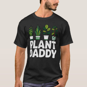 Camiseta Papai Planta Engraçado Amante Jardim Floral Botâni