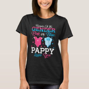 Camiseta Papai Rosa ou Azul Guardião do Gênero Papai Amor