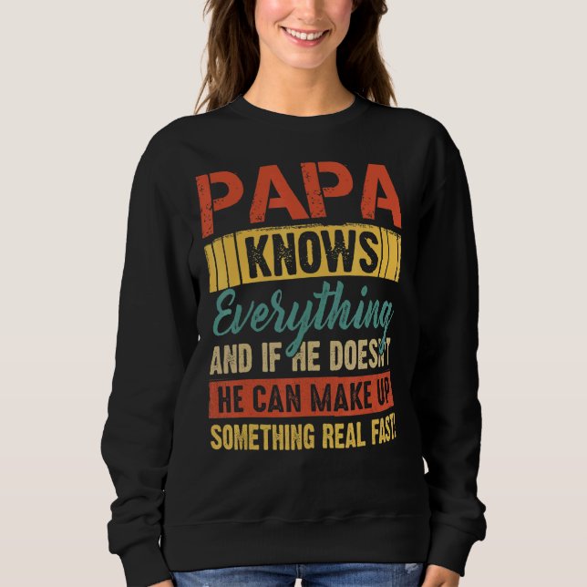 Camiseta Papai sabe tudo (Frente)