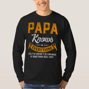 Camiseta Papai sabe tudo do 60º Dia de os pais 1