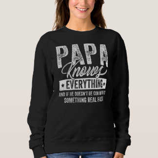 Camiseta Papai sabe tudo o que é Dia de os pais
