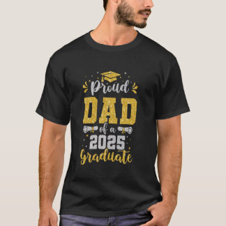 Camiseta Papai Sênior 2025 Orgulhoso Pai De Uma Turma De 20