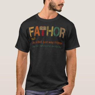 Camiseta Papai Thor Como Pai Só Que Muito Mais Herói Pais