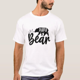 Camiseta Papai Urso - Pai