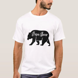 Camiseta Papai Urso - Pai