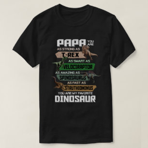 Camiseta Papai, você é meu Dia de os pais favorito do Din