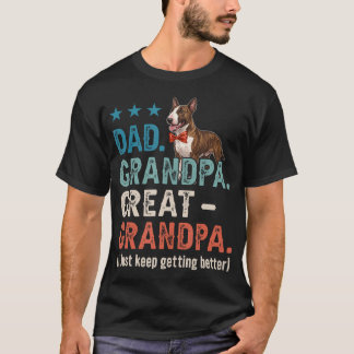 Camiseta Papai Vovô Bisavô Melhor Dia dos Pais