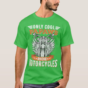 Camiseta Papaias Legais Andam de Motocicletas Bicicleta Cic