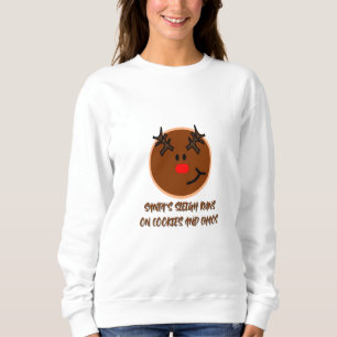 Camiseta Papais noeis adormecem cozinheiros e caos - Engraç