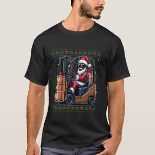 Camiseta Papais noeis Afro-Americanos empilham Fúria De Nat