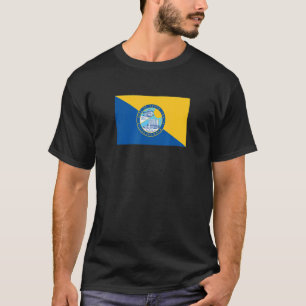 Camiseta Papais noeis Ana California Flag