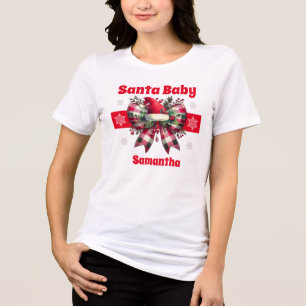 Camiseta Papais noeis Arco de coquetel de Natal