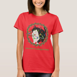 Camiseta Papais noeis, as Garras estão chegando à cidade!