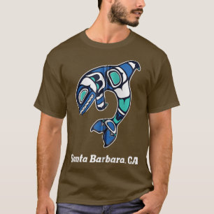 Camiseta Papais noeis Barbara CA Native American Tribal Orc