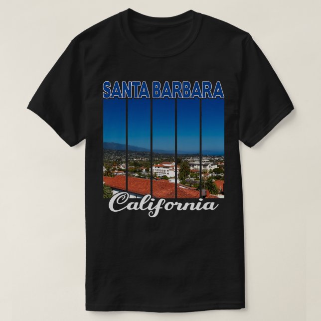 Camiseta Papais noeis Barbara California (Frente do Design)