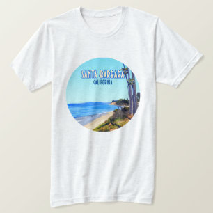 Camiseta Papais noeis Barbara California Butterfly Beach Mo