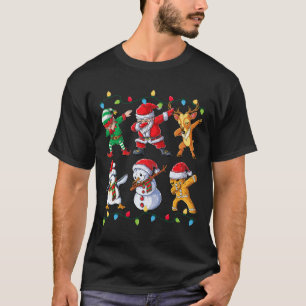 Camiseta Papais noeis Batidos Amigos Amigos de Natal Menino