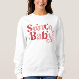 Camiseta Papais noeis Bebê - Tipografia de Natal Retroativa