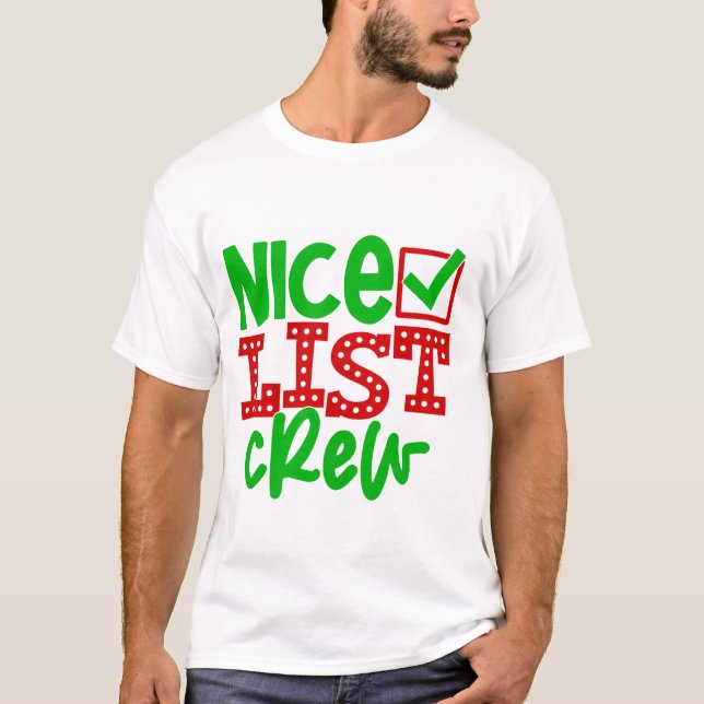 Camiseta Papais noeis Belo Pessoal de Lista (Frente)
