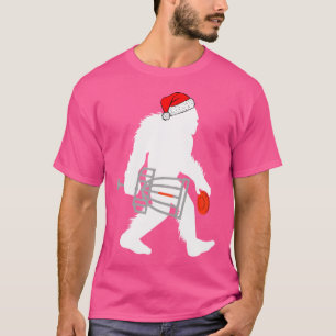 Camiseta Papais noeis Bigfoot Disco Golf Disco Natal Golfer
