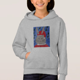 Camiseta Papais noeis bonitos Bunny Hoodie