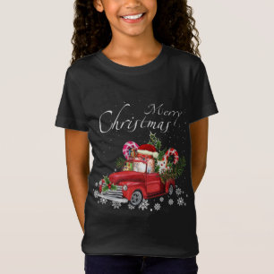 Camiseta Papais noeis Bonitos Pomeranianos Andando Feliz de