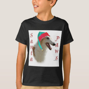 Camiseta Papais noeis Borzoi Paws