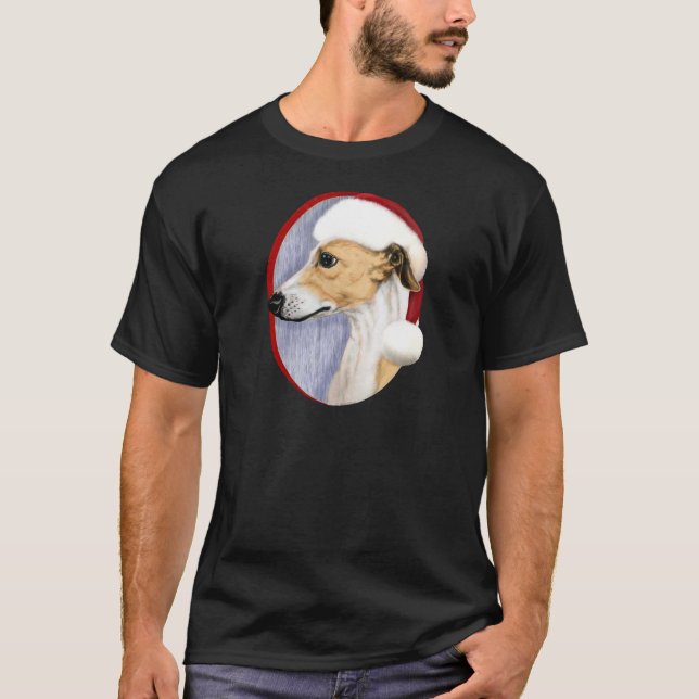 Camiseta Papais noeis Brancos de Natal e Brancos (Frente)