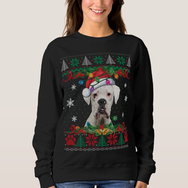 Camiseta Papais noeis Brancos de Natal Feias (Frente)