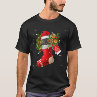 Camiseta Papais noeis: Buldogue Francês No Pico De Natal