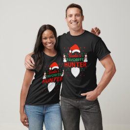 Camiseta Papais noeis Caçador Favorito