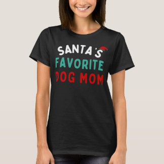 Camiseta Papais noeis Cachorros Favoritos Mãe Papais noeis