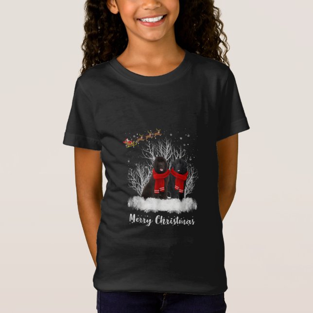 Camiseta Papais noeis Casal da Terra Nova - Presente de Cac (Frente)