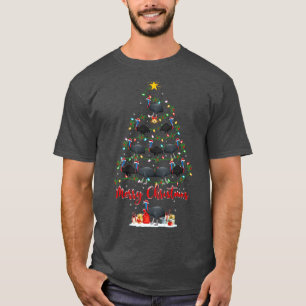 Camiseta Papais noeis Cassowary Bird Lover Matching Chri Ca